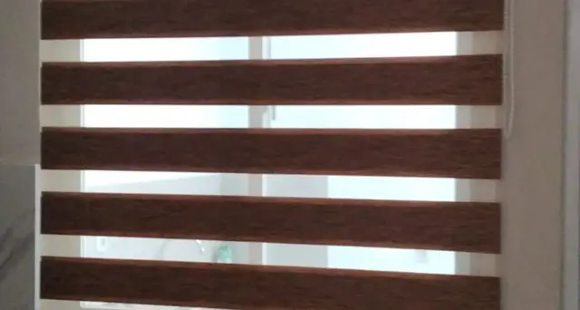 jual wooden roller blind